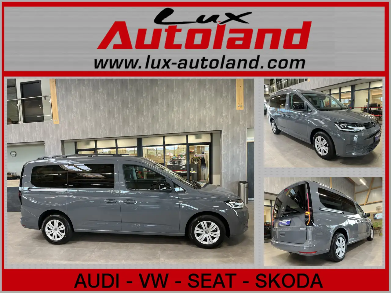 Volkswagen Caddy TSI DSG ACC AHK LED App Kamera 7 Sitz — photo 1 of 31