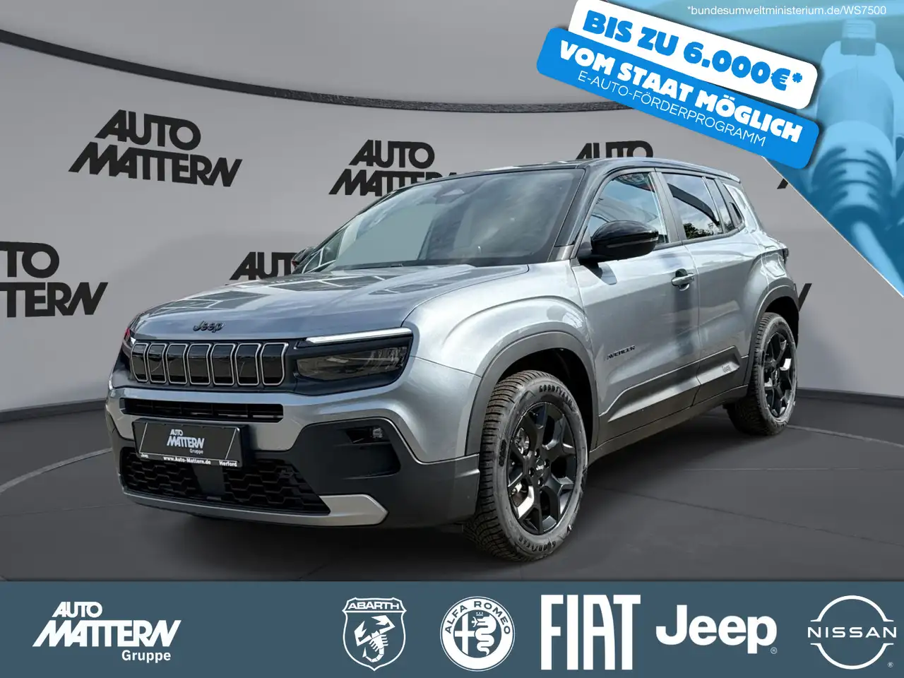 Jeep Avenger Elektro Black Edition +elek. Heckklappe — photo 1 of 20