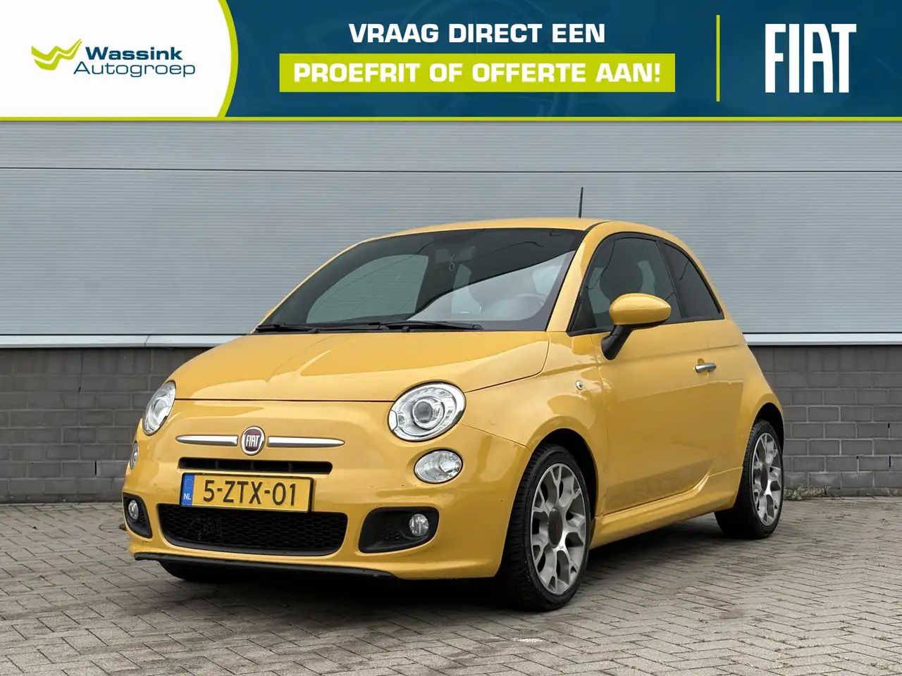 Fiat 500 TwinAir Turbo 500S Climate Control | Lederen Bekle — photo 1 of 25