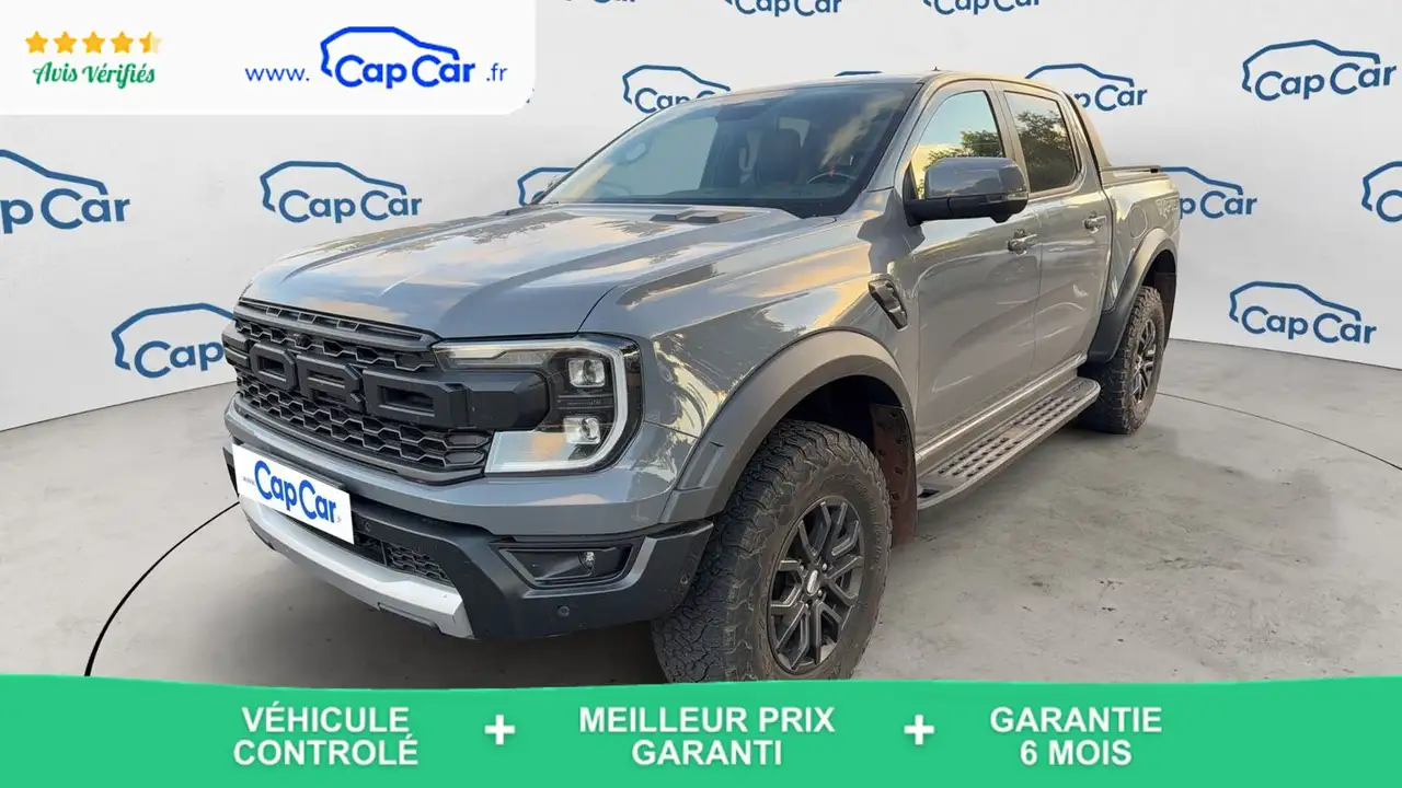 Ford Ranger Double Cabine 3.0 EcoBoost 292 Hybrid AWD BVA10 Raptor - Automatique Entretien constructeur — photo 1 of 29