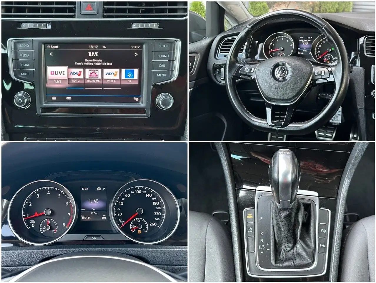 2017 Volkswagen Golf 1.4 TSI DSG BMT ALLSTAR*ACC*AHK*SHz*TÜV, photograph 12
