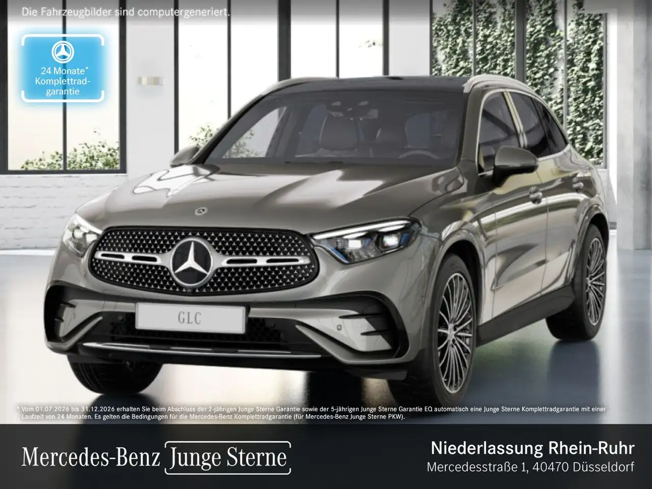 Mercedes-Benz GLC 400 e 4M AMG+PANO+360+AHK+BURMESTER+SITZKLIMA — photo 1 of 15