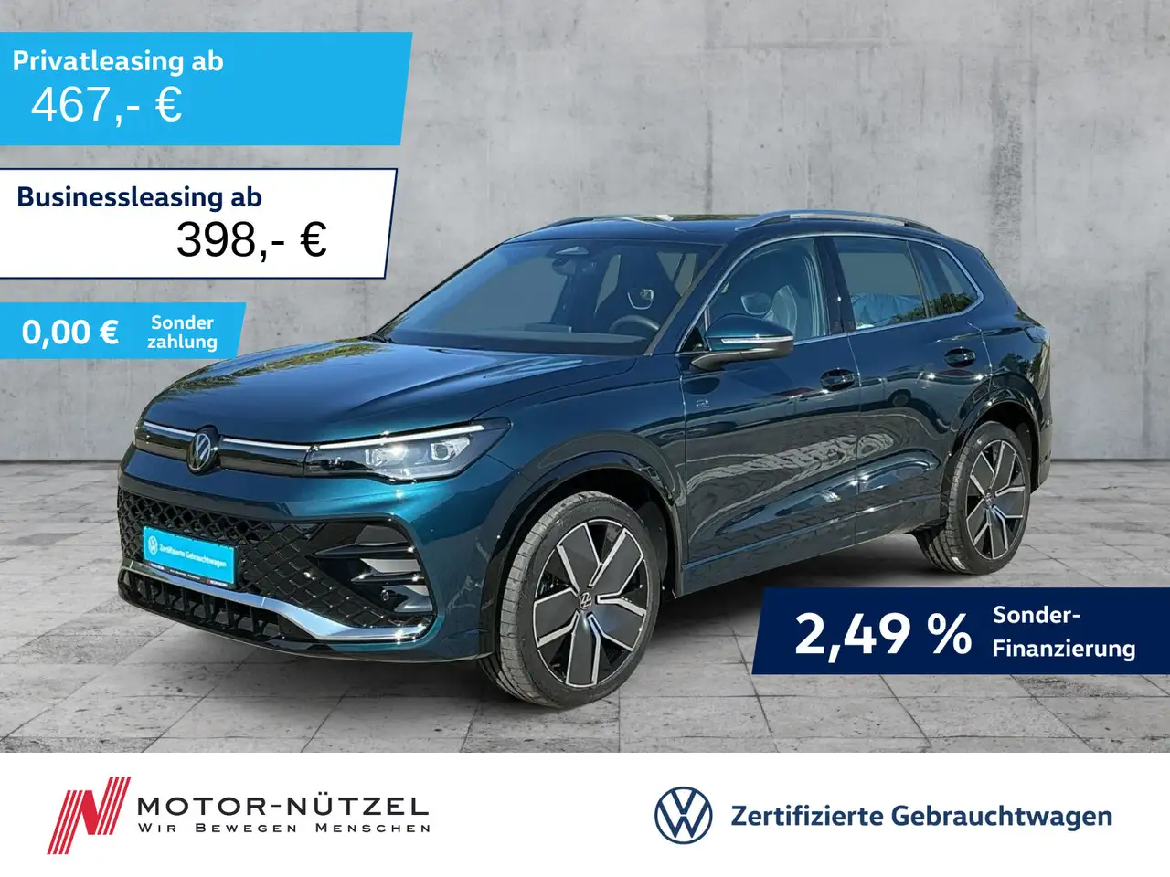 Volkswagen Tiguan 2.0 TSI 4M R-LINE 5JG+LEDplus+NAV+AHK+ACC — photo 1 of 27