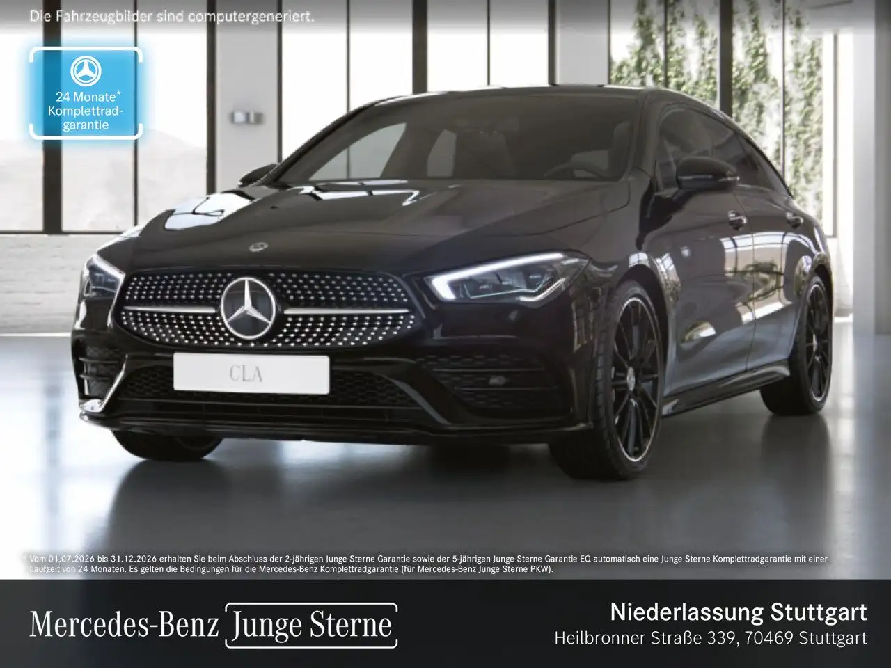 Mercedes-Benz CLA 200 AMG+NIGHT+AHK+MULTIBEAM+KAMERA+19"+TOTW+7G — photo 1 of 15