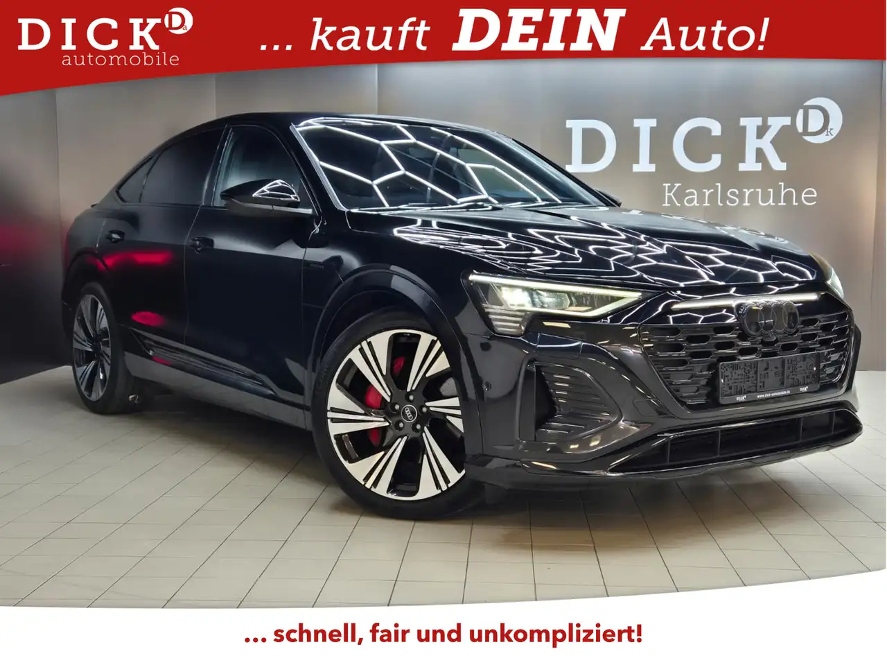 Audi Q8 e-tron 50 quatt 2X S line Sportback MATRIX+ — photo 1 of 28