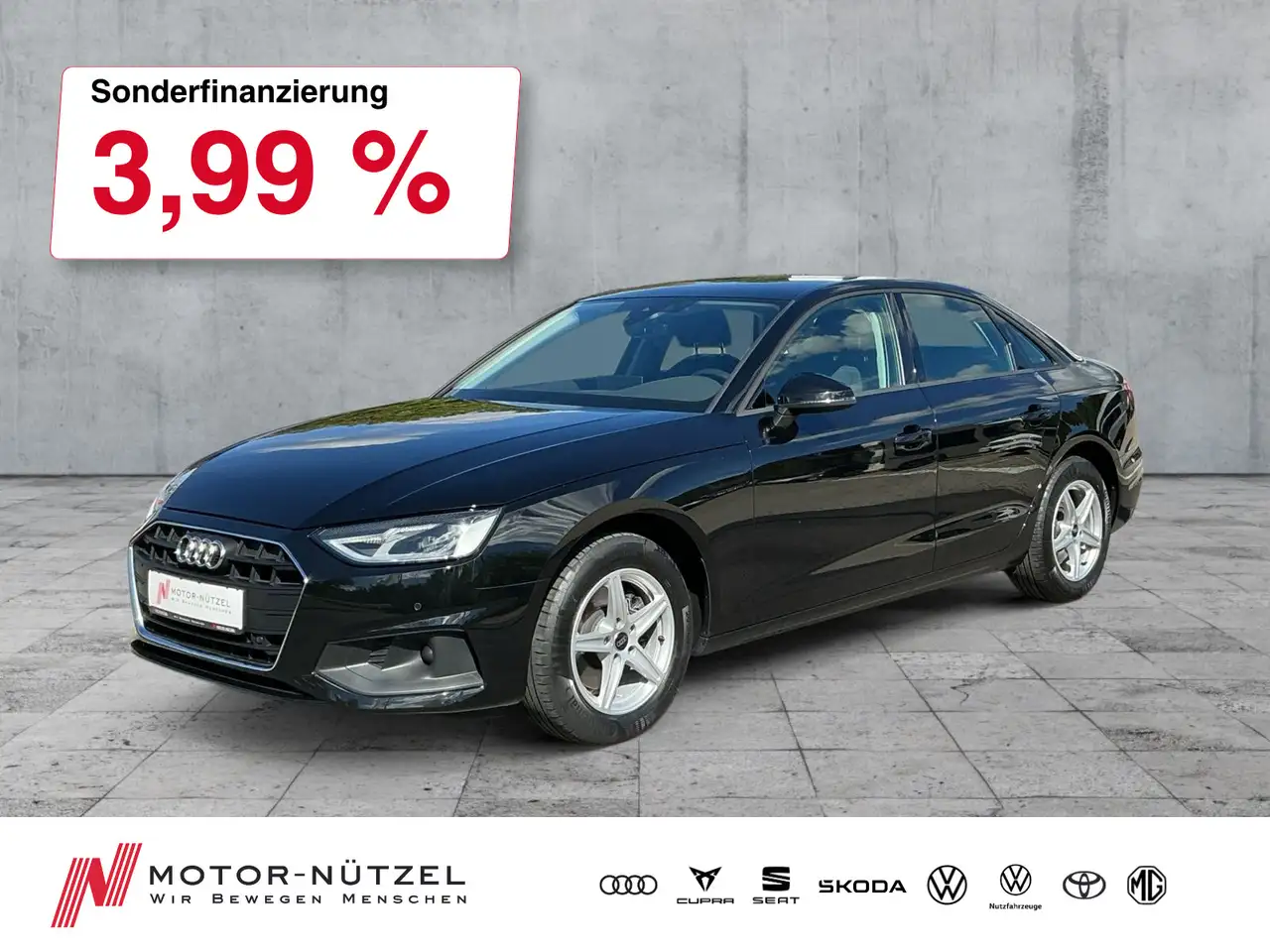 Audi A4 35 TDI S-TR LED+NAV+SHZ+RFK+DAB+16" — photo 1 of 22