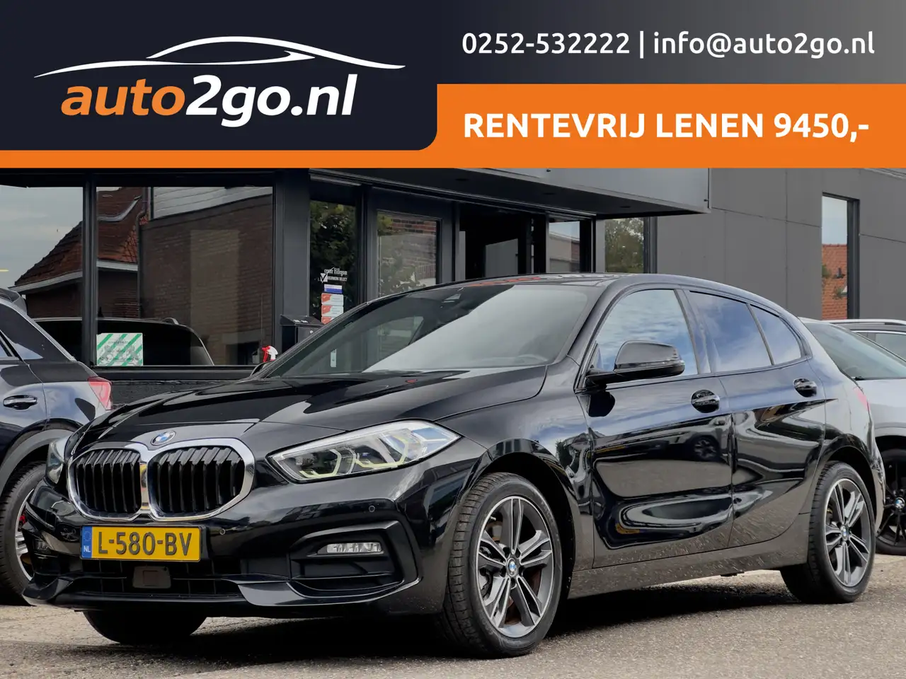 BMW 118 1-serie 118i AUT7 ACTIE! BETAAL NU 50% 9450 DE RES — photo 1 of 28