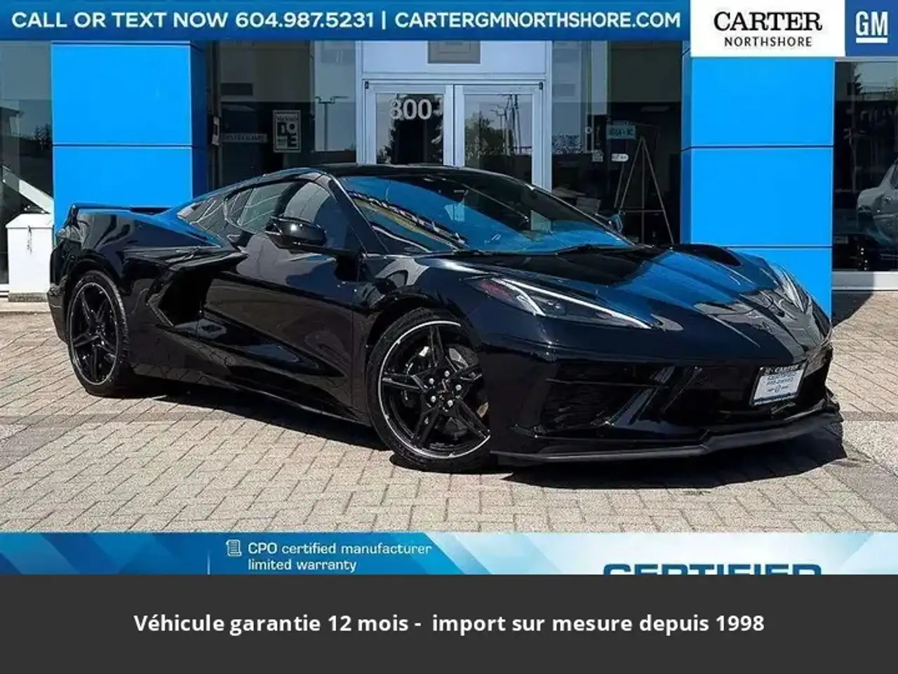 Chevrolet Corvette C8 3LT Tout compris hors homologation 4500e — photo 1 of 29