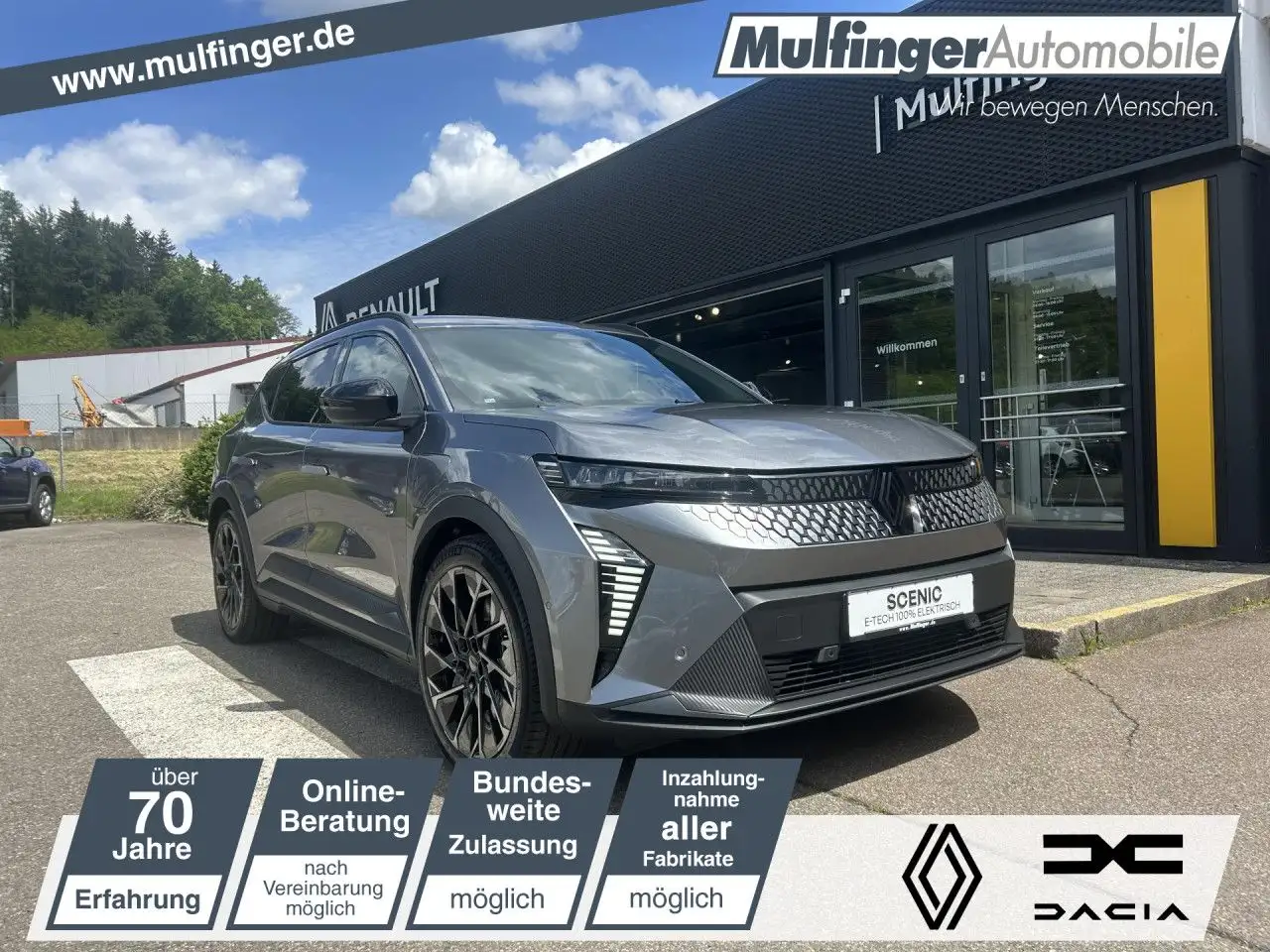 Renault Scenic E-TECH Esprit Alpine 220 LED ACC KAMERA — photo 1 of 15