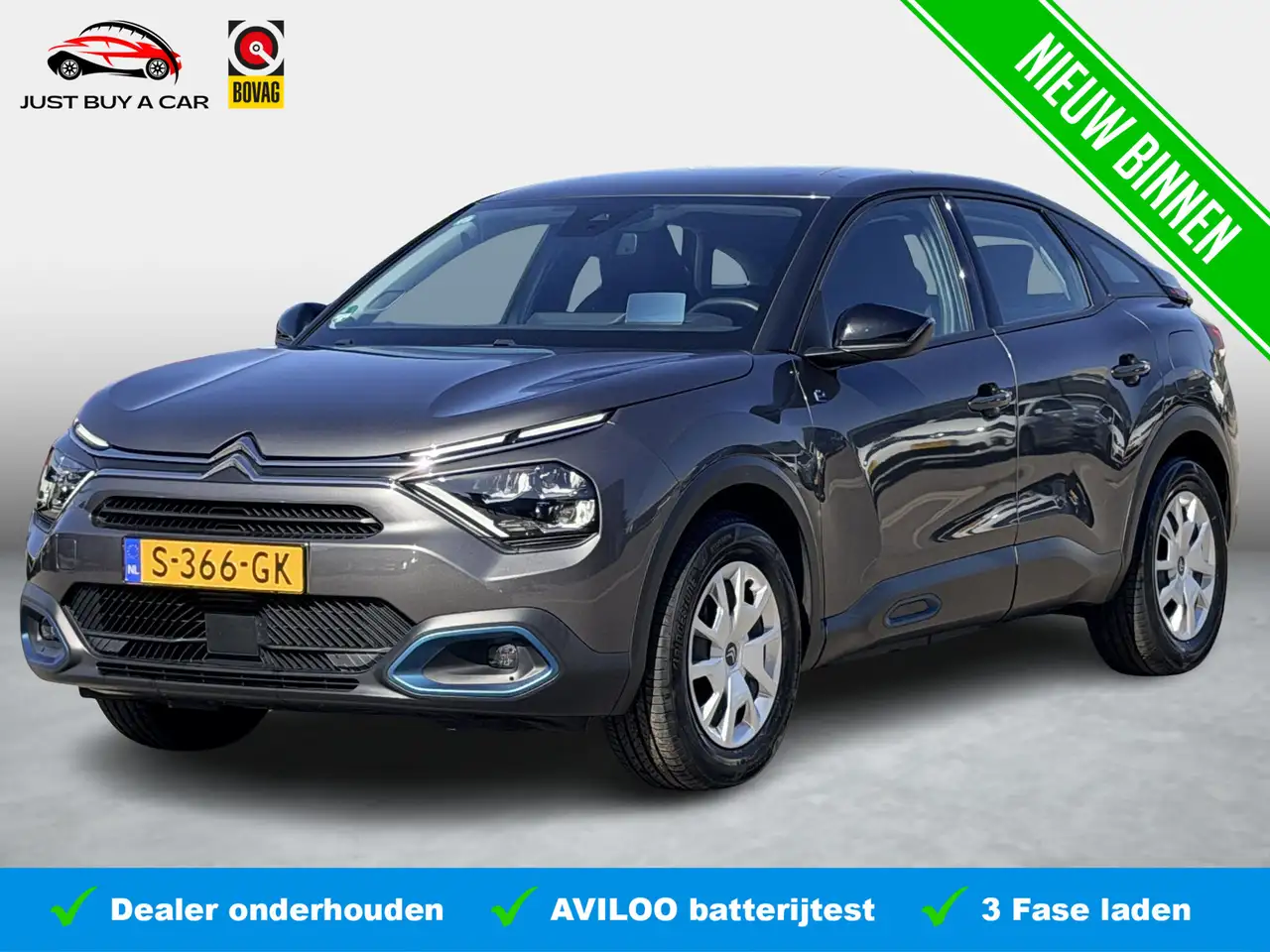 Citroen E-C4 Feel Pack 50 kWh SoH 96,3% | Winter Pakket | 3 Fas — photo 1 of 31