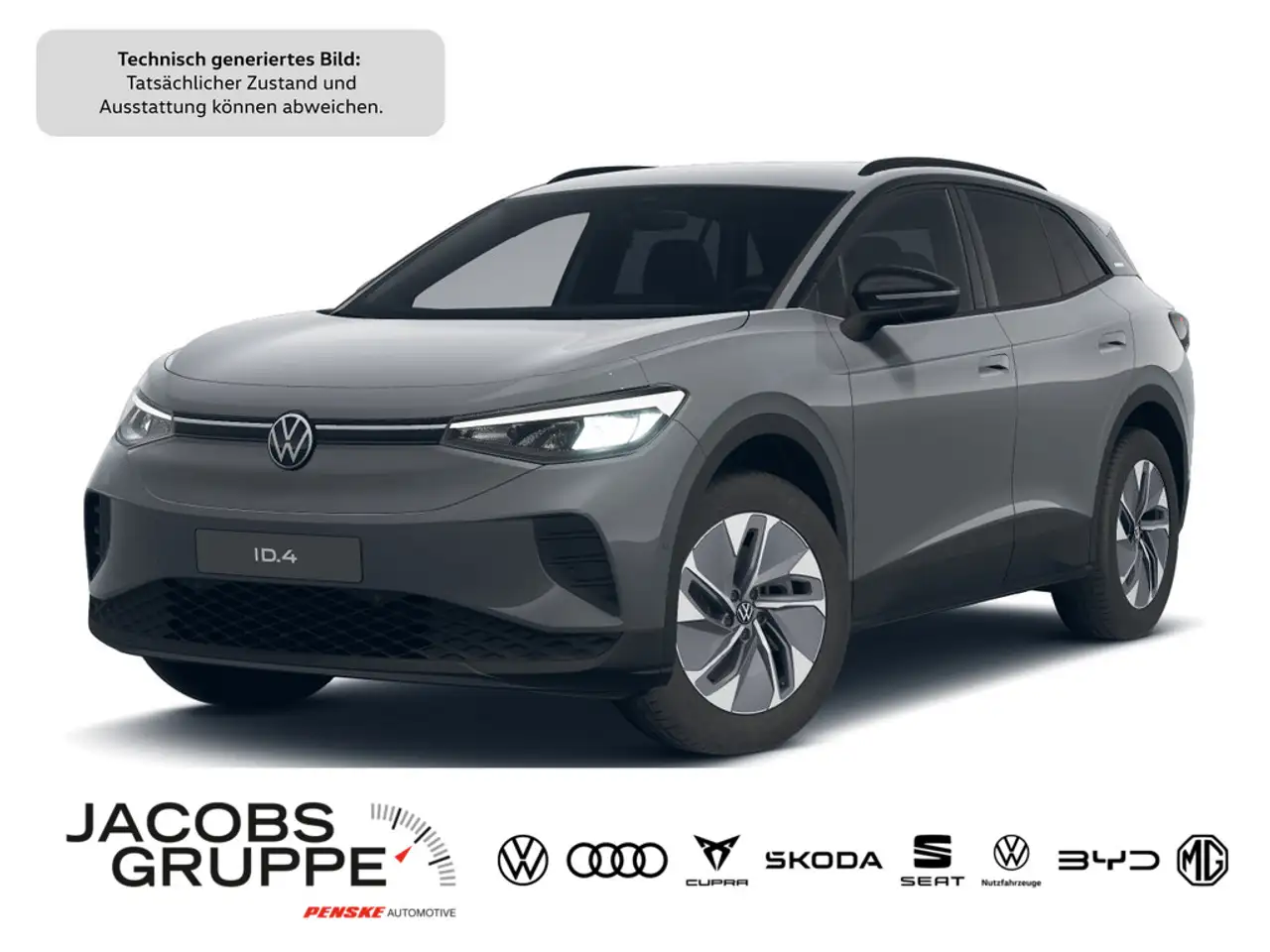 Volkswagen ID.4 Pro 210 kW 286 PS 79 kWh 1-Gang-Automatik R.-Kamera/AHK/Navi/GJ — photo 1 of 10