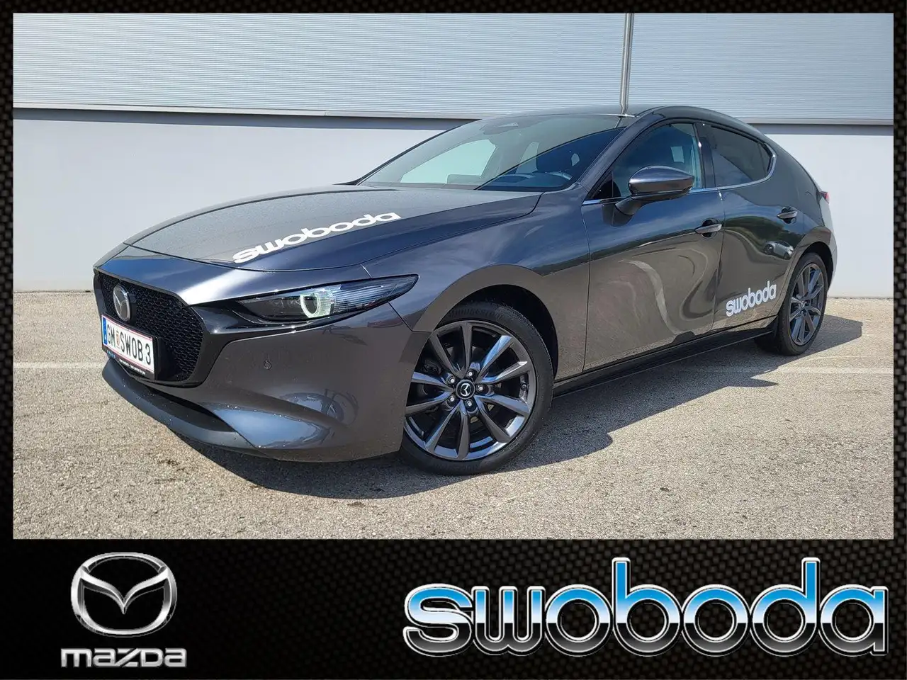 Mazda 3 e-Skyactiv-G140 AT Exclusive-Line — photo 1 of 19