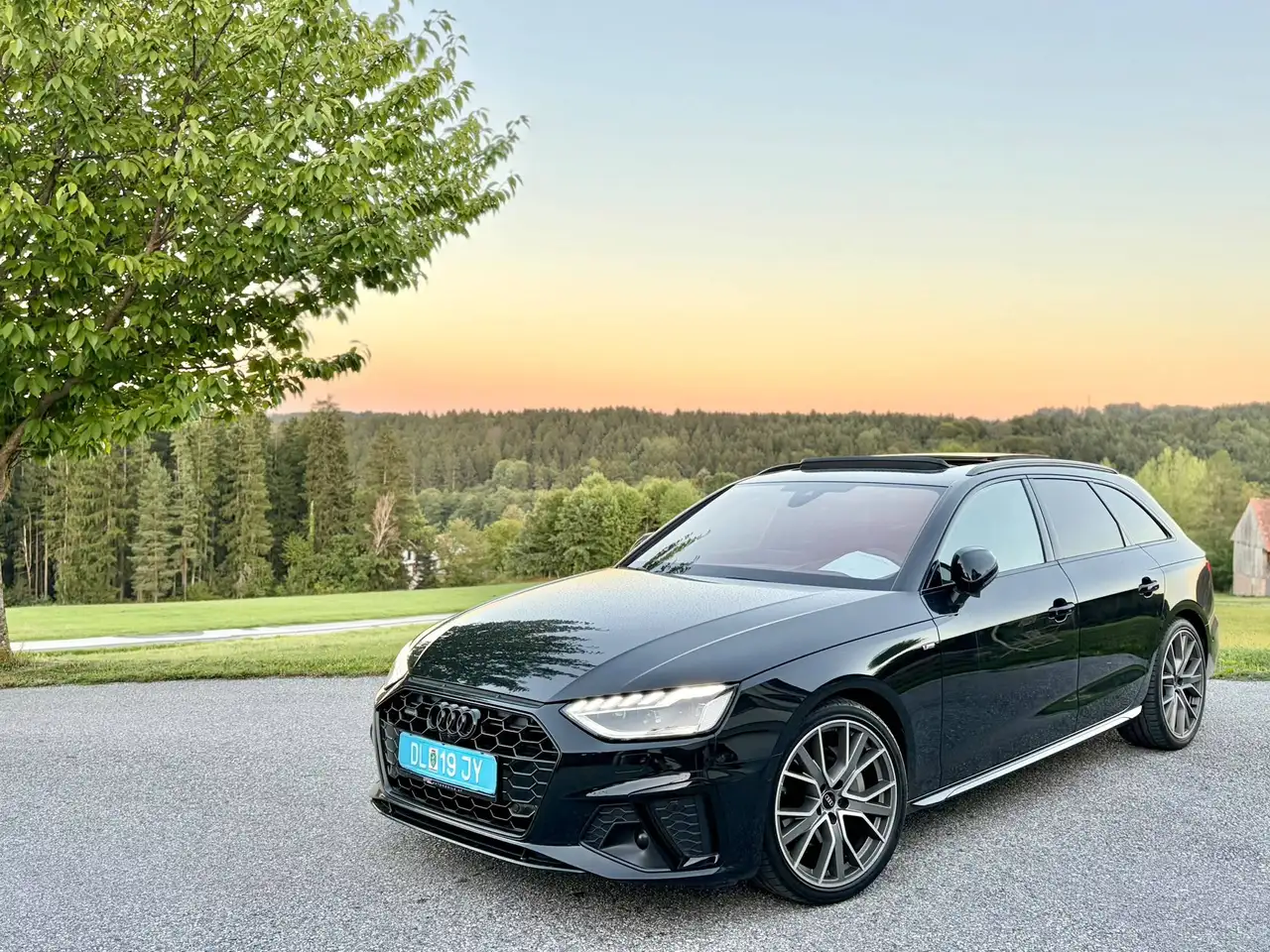 Audi A4 A4 AV 40TDI QU*3xSLINE*RANDVOLL*LNP85T€*BLACK EDIT+*VIRT*MATRIX*PANO*B&O*AHK*HUD*360*AMB+*E-SITZE*ASSIST+*3-ZONEN* — photo 1 of 29