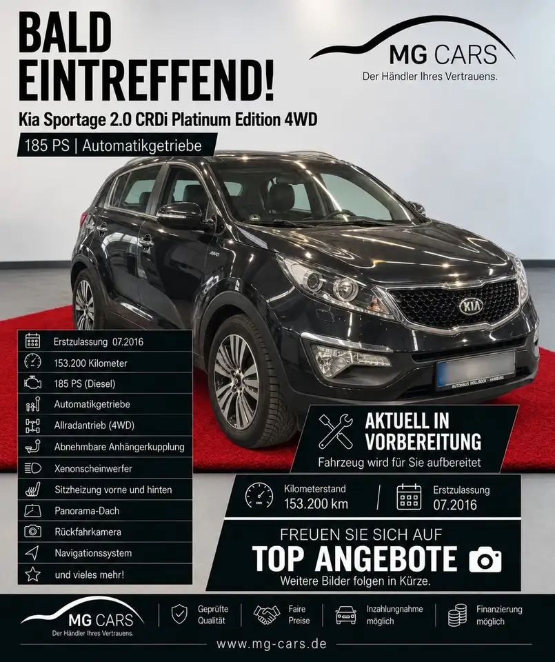 Kia Sportage Platinum Edition 4WD~Automatik~Panorama — photo 1 of 1