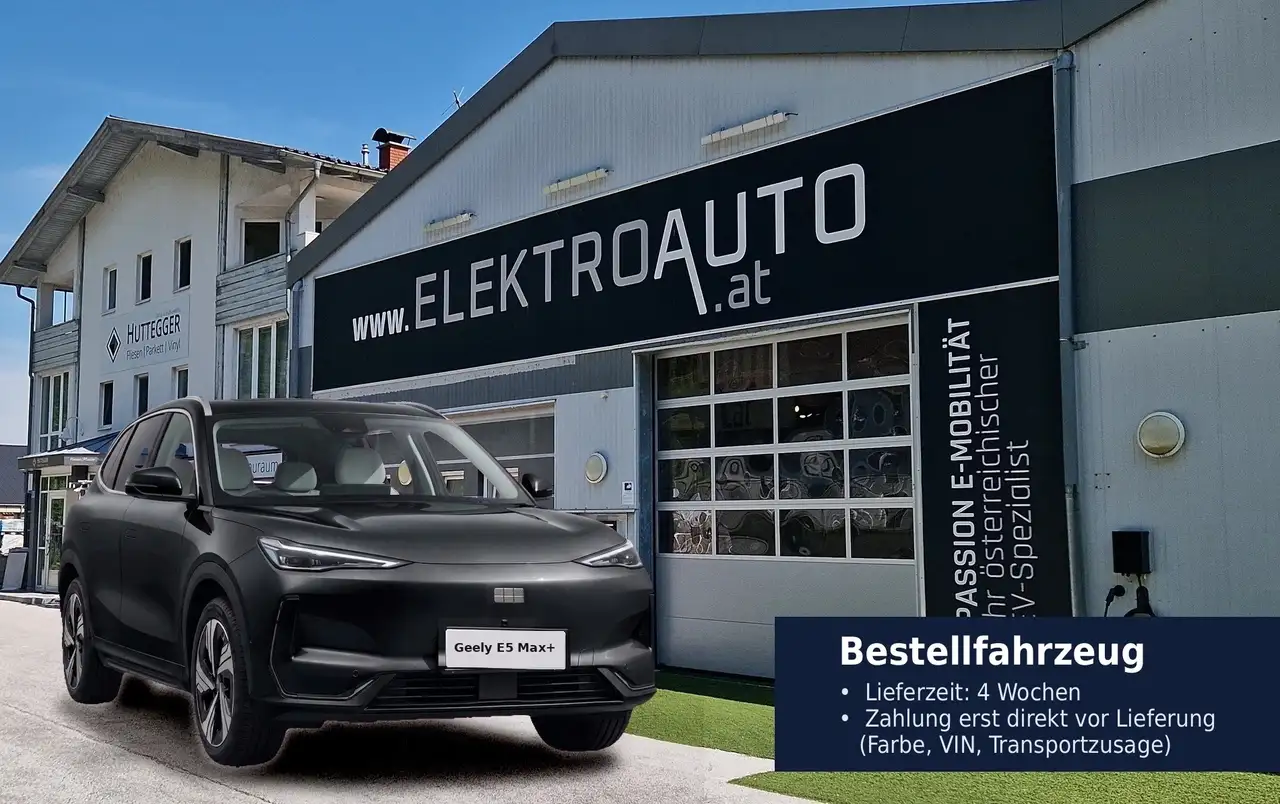 Geely E5 Max+ 68kWh Bestellungskauf: 6.880 Rabatt OHNE Bindung (Eintausch, Leasing) 44.030 Listenpreis, kurze Lieferzeit — photo 1 of 8