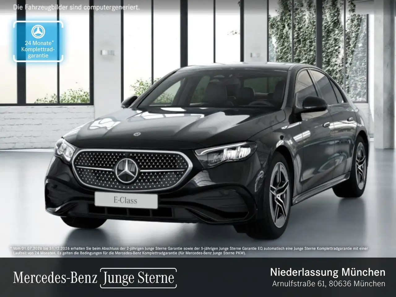 Mercedes-Benz E 200 AMG LED Night Kamera Spurhalt-Ass PTS 9G — photo 1 of 22