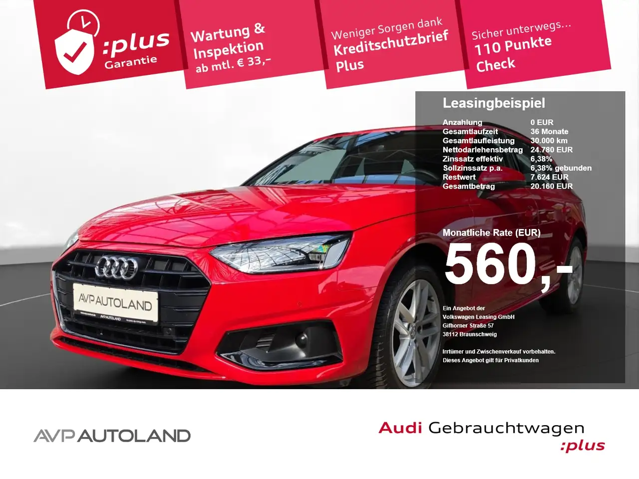 Audi A4 Avant 35 TDI S tronic advanced MMI NAVI PLUS — photo 1 of 15