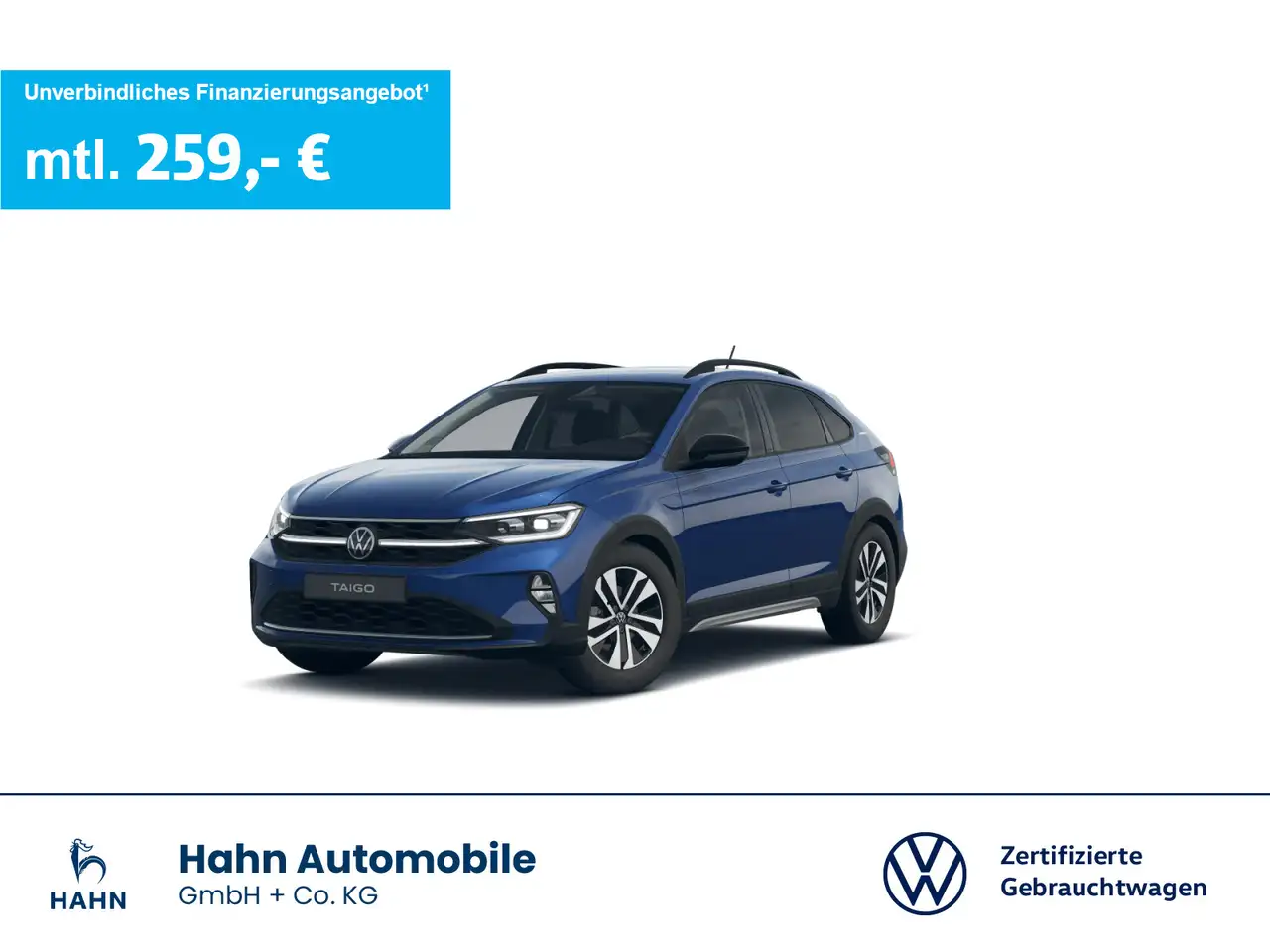 Volkswagen Taigo 1.0TSI Energy Matrix CAM ACC APP Navi SHZ — photo 1 of 17