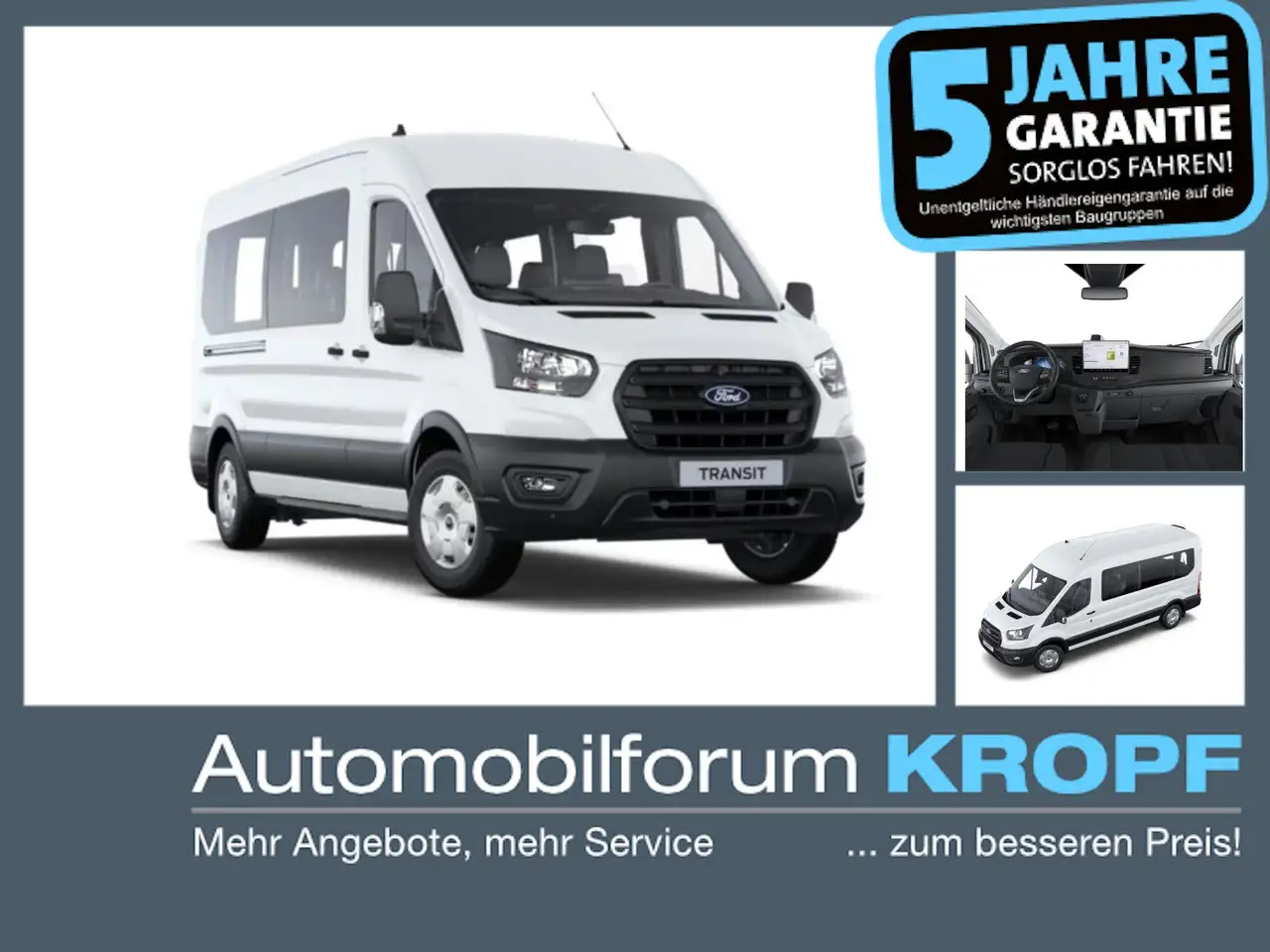 Ford Transit 350 Kombi Trend L3 NAVI*PDC*SHZ*CAM — photo 1 of 12