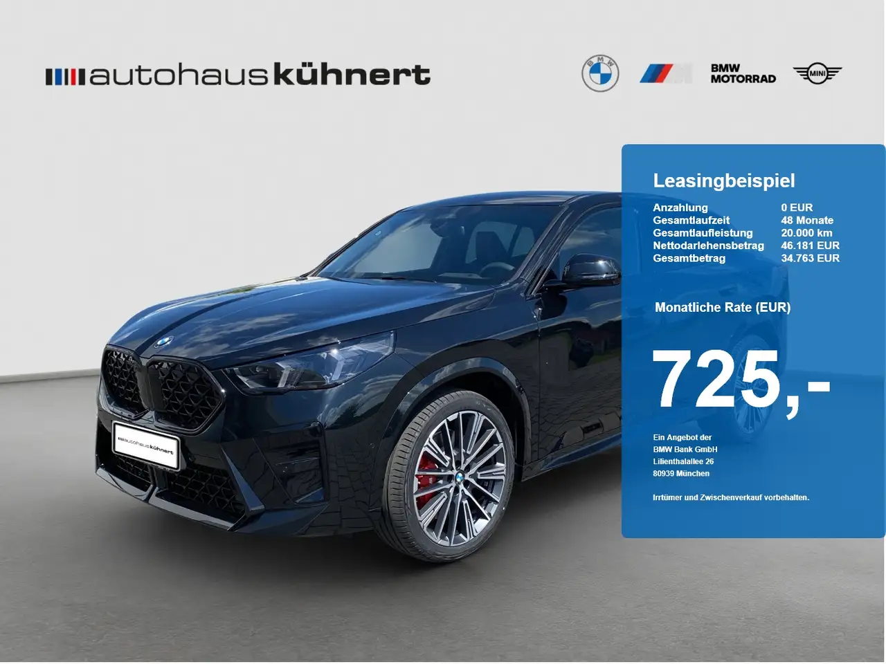 BMW X2 xDrive20d UPE 68.670 € M Sport Pro ACC 360 AHK — photo 1 of 18