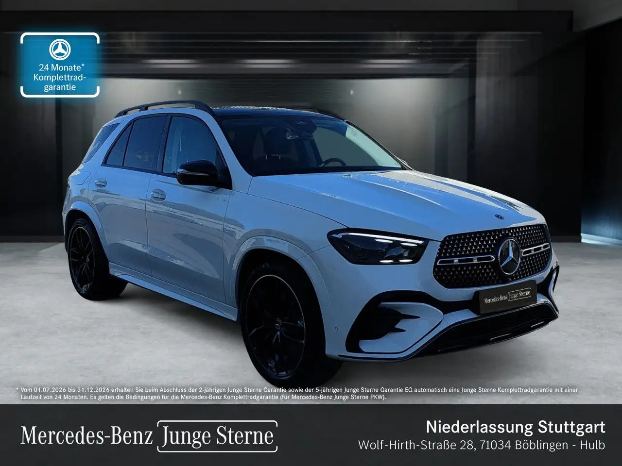 Mercedes-Benz GLE 350 de 4M AMG+NIGHT+PANO+360+AHK+MULTIBEAM+9G — photo 1 of 21
