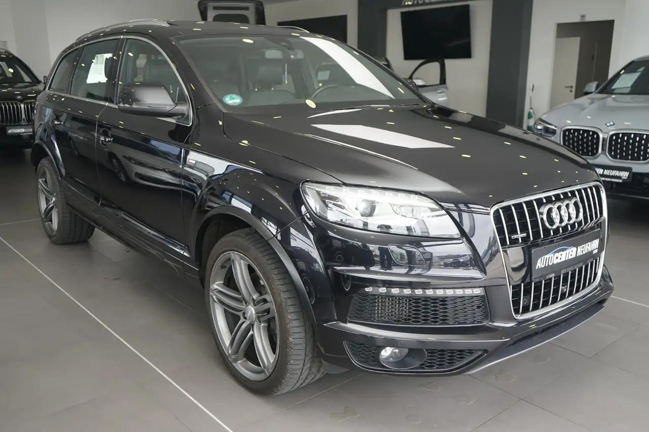 Audi Q7 3.0 TDI 3x SLINE+quattro+NAVI+KAMERA+TOT WINKEL+AH — photo 1 of 27