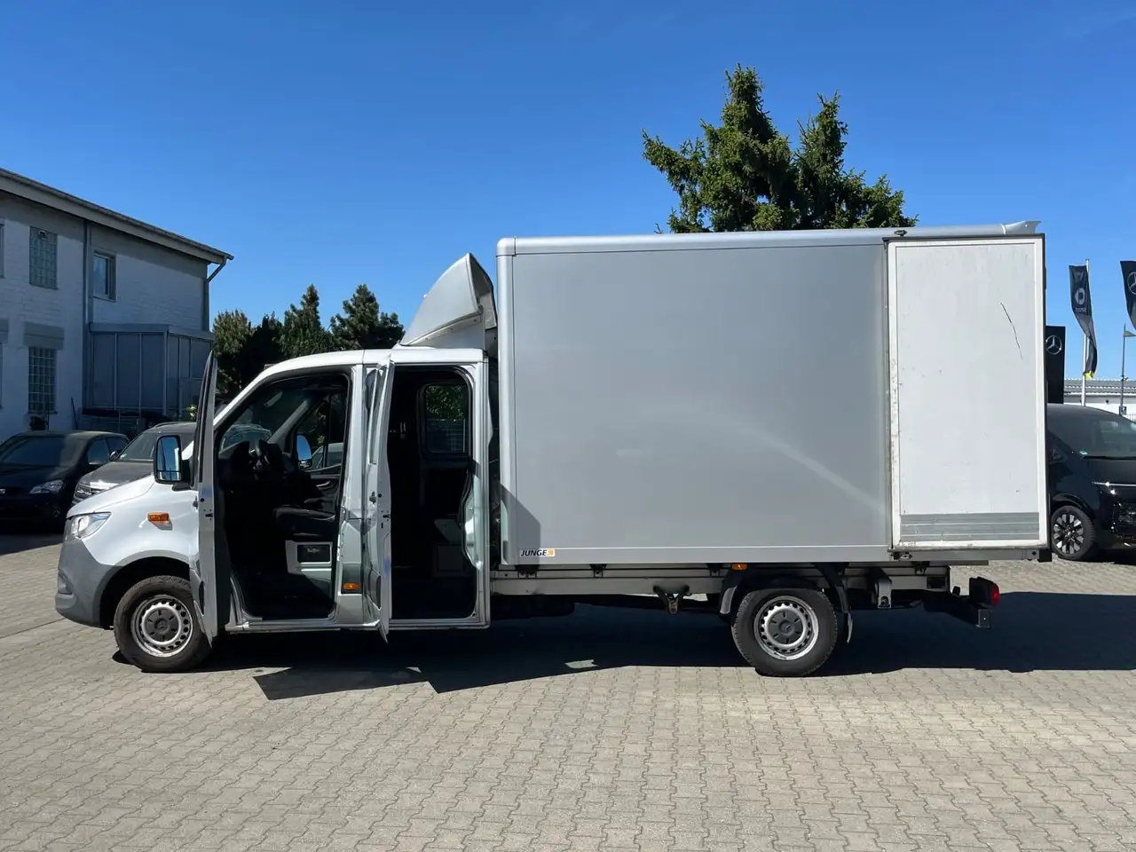 2020 Mercedes-Benz Sprinter III Pritsche 316 DoKa Koffer*AHK*7Sitze, photograph 6