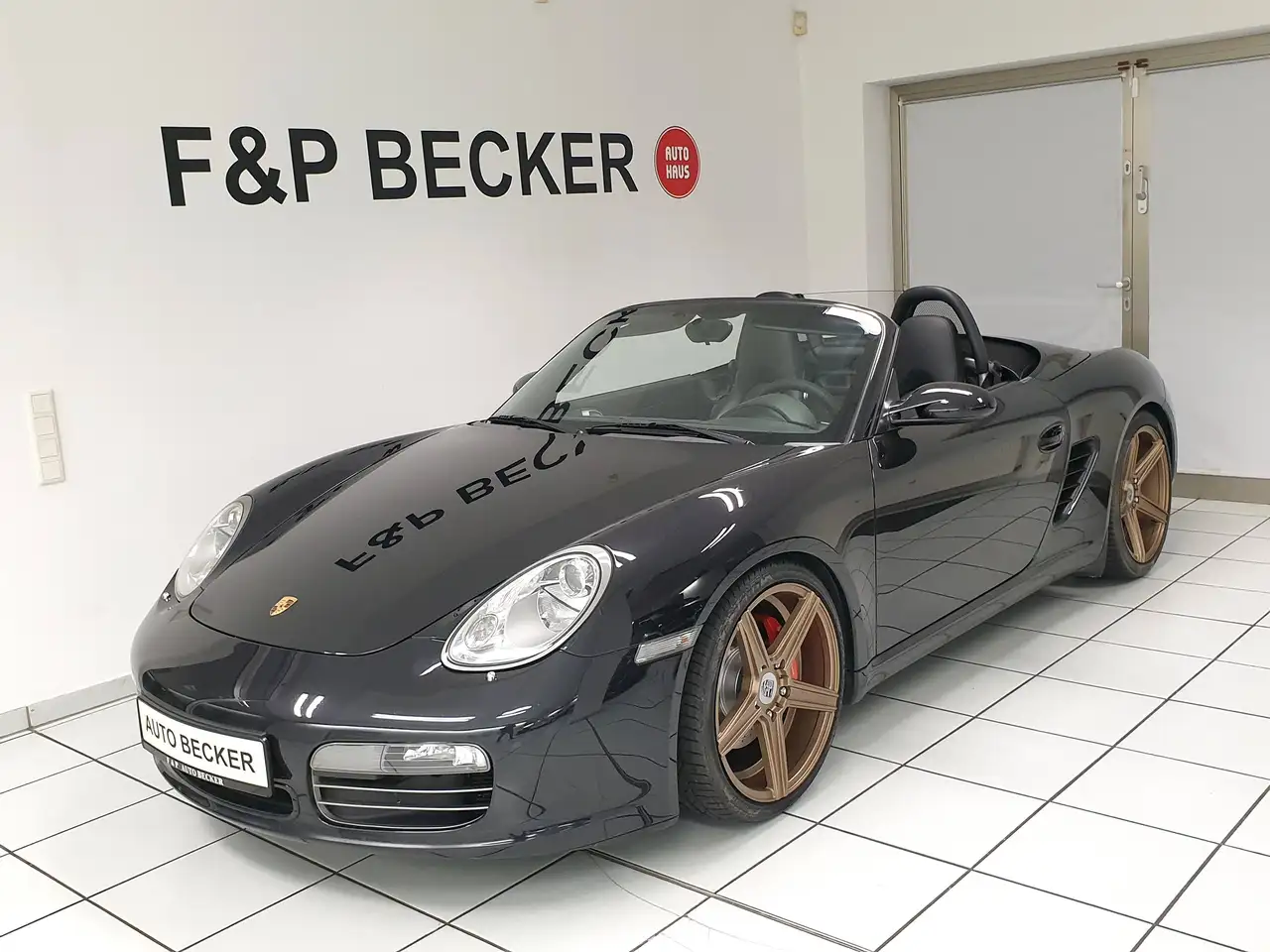 Porsche Boxster Boxster S Tiptronic 3,2 Deutsch Scheckheft Navi — photo 1 of 24