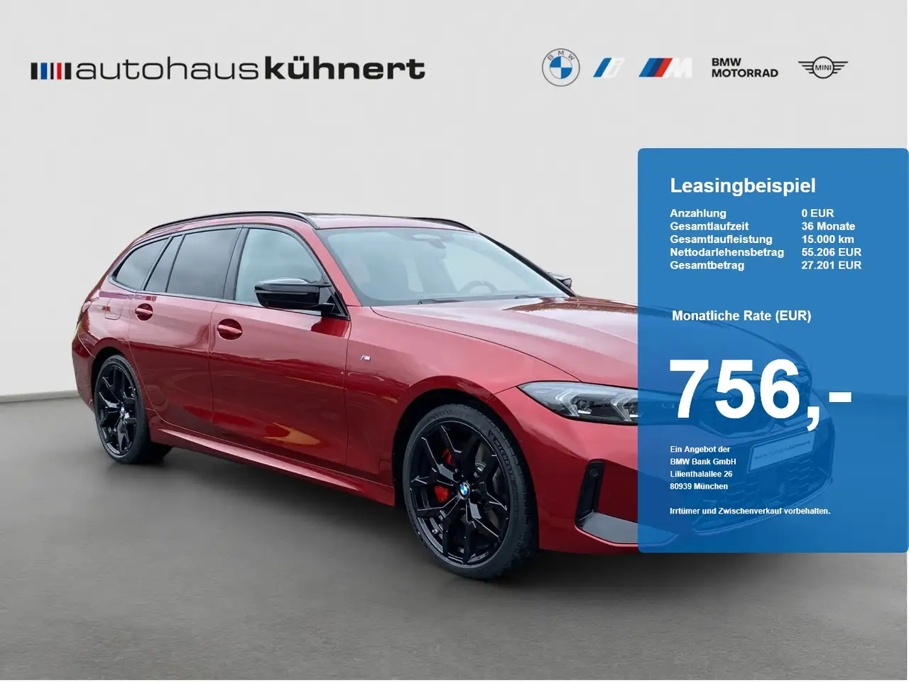 BMW M3 xDrive Touring M-Sport PRO UPE: 91.260 EUR — photo 1 of 19