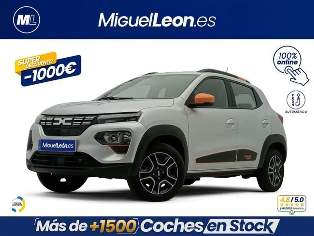 Dacia Spring Electric Expression 45 33kW — photo 1 of 15