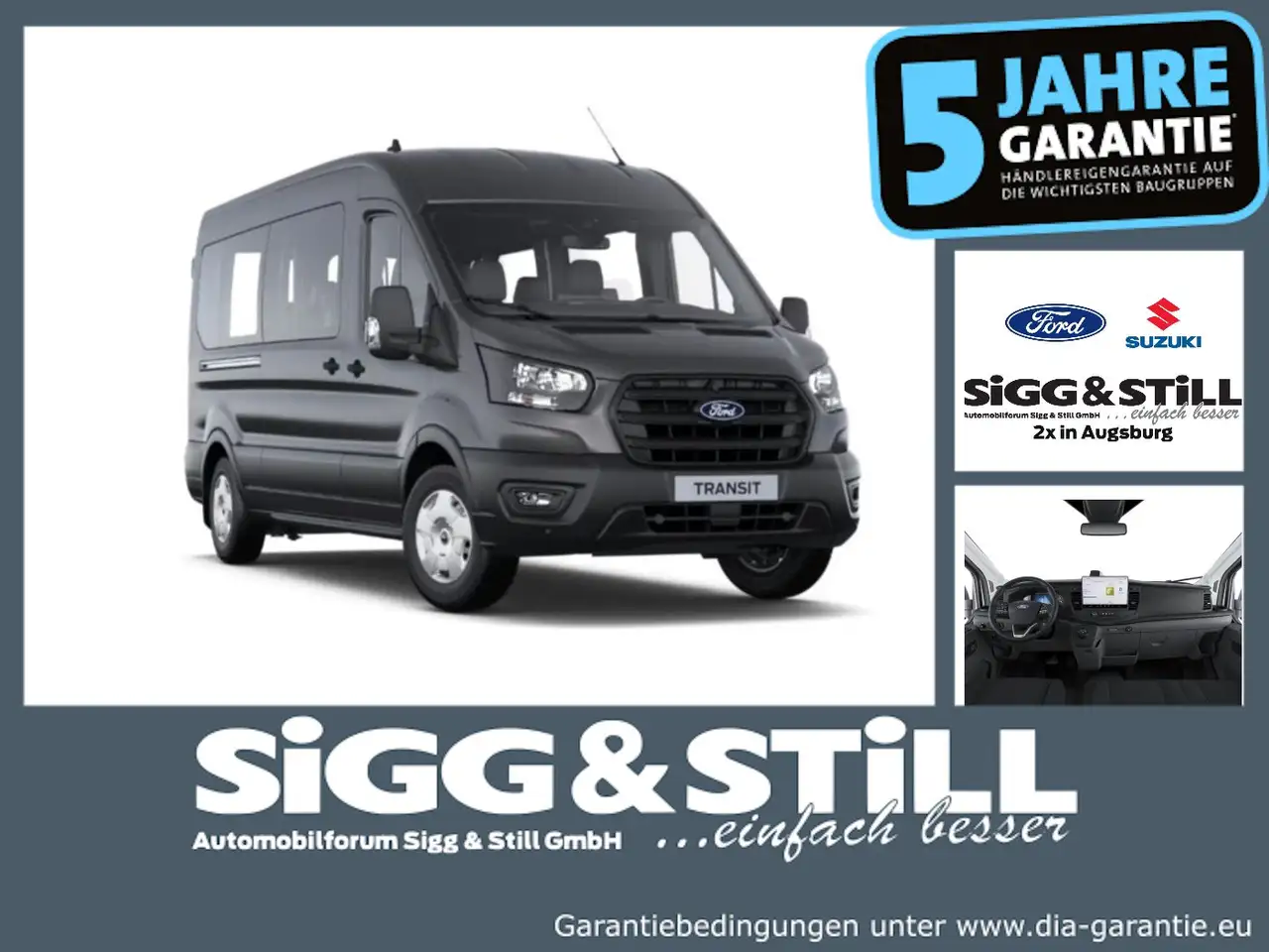 Ford Transit 350 Kombi Trend L3 AHK*NAV*ACC*SHZ*PDC*CAM — photo 1 of 13
