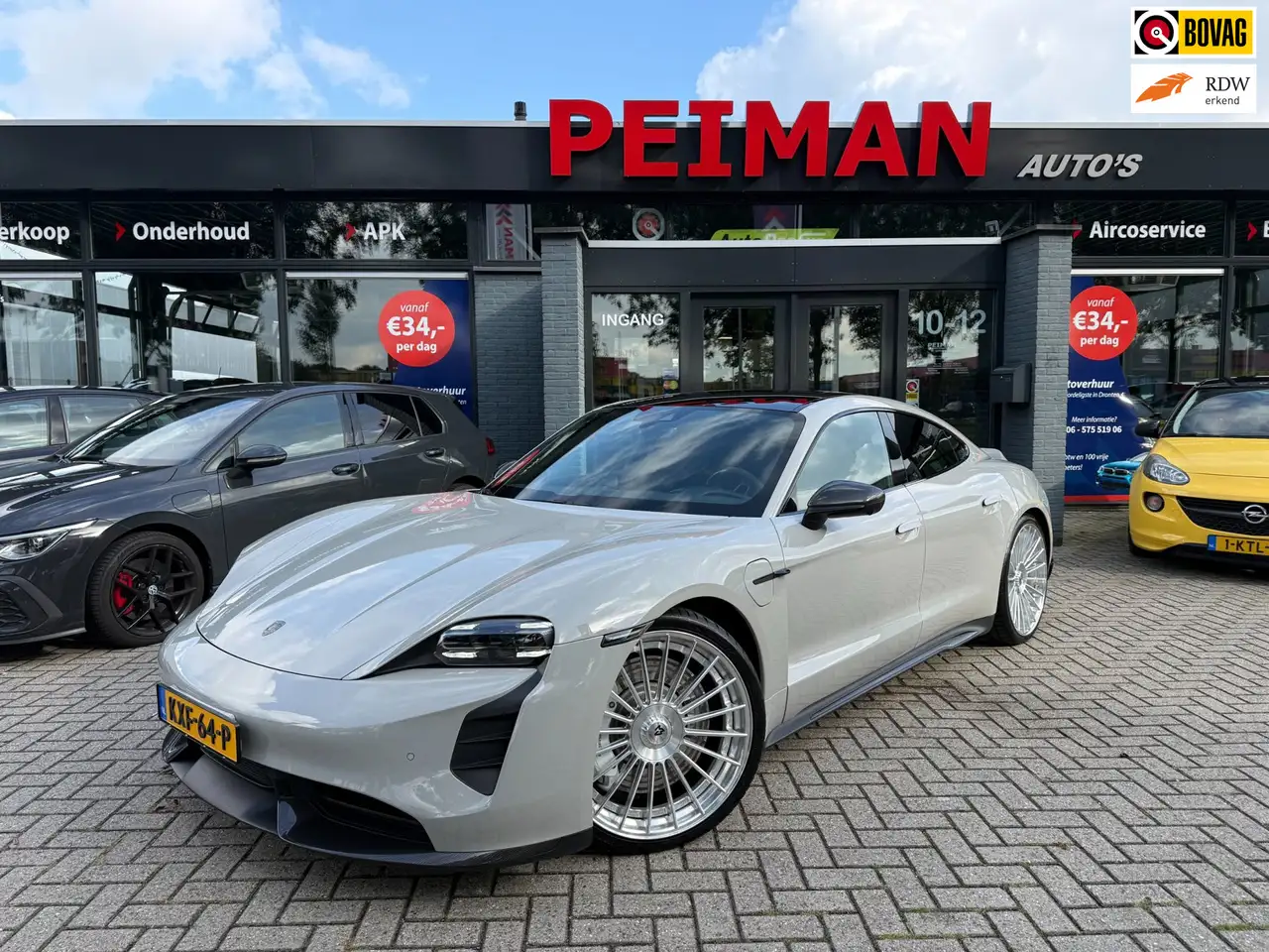 Porsche Taycan 4S Performance | Sportchrono | Panorama dak | Carb — photo 1 of 24