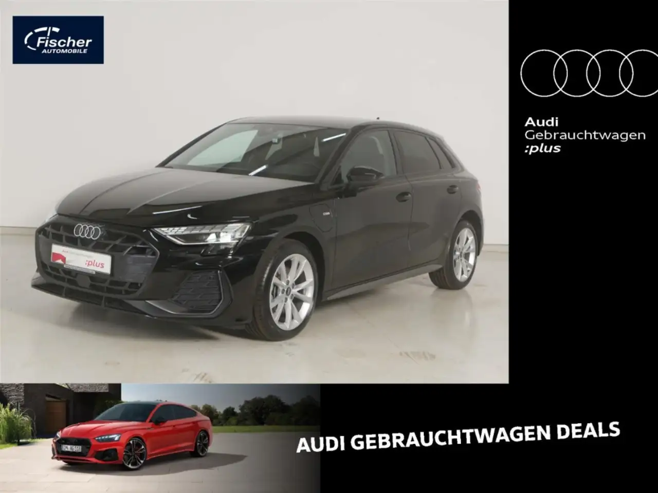 Audi A3 Sportback 40 TFSI e S line — photo 1 of 34