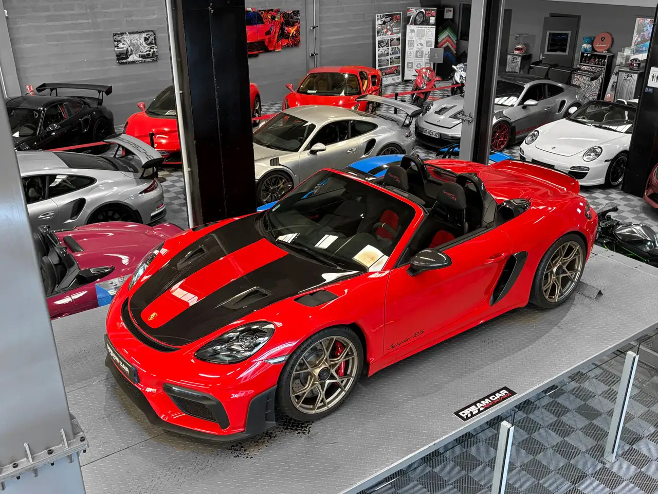 Porsche 718 SPYDER RS - MALUS PAYÉ - WEISSACH - PREMIERE MAIN — photo 1 of 40