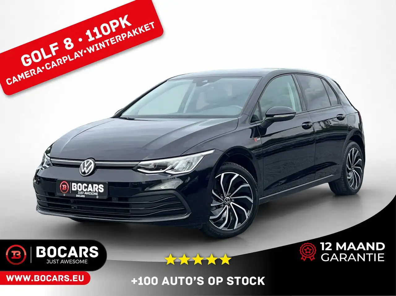 Volkswagen Golf 1.0TSI 110pk Life • Camera•Carplay•Keyless-Go•Winterpack•Privacy Glass — photo 1 of 15