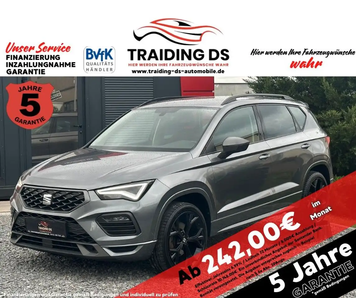 SEAT Ateca ATECA --FR--DSG-19 ZOLL--5 JA. GARANTIE-1. HAND — photo 1 of 15
