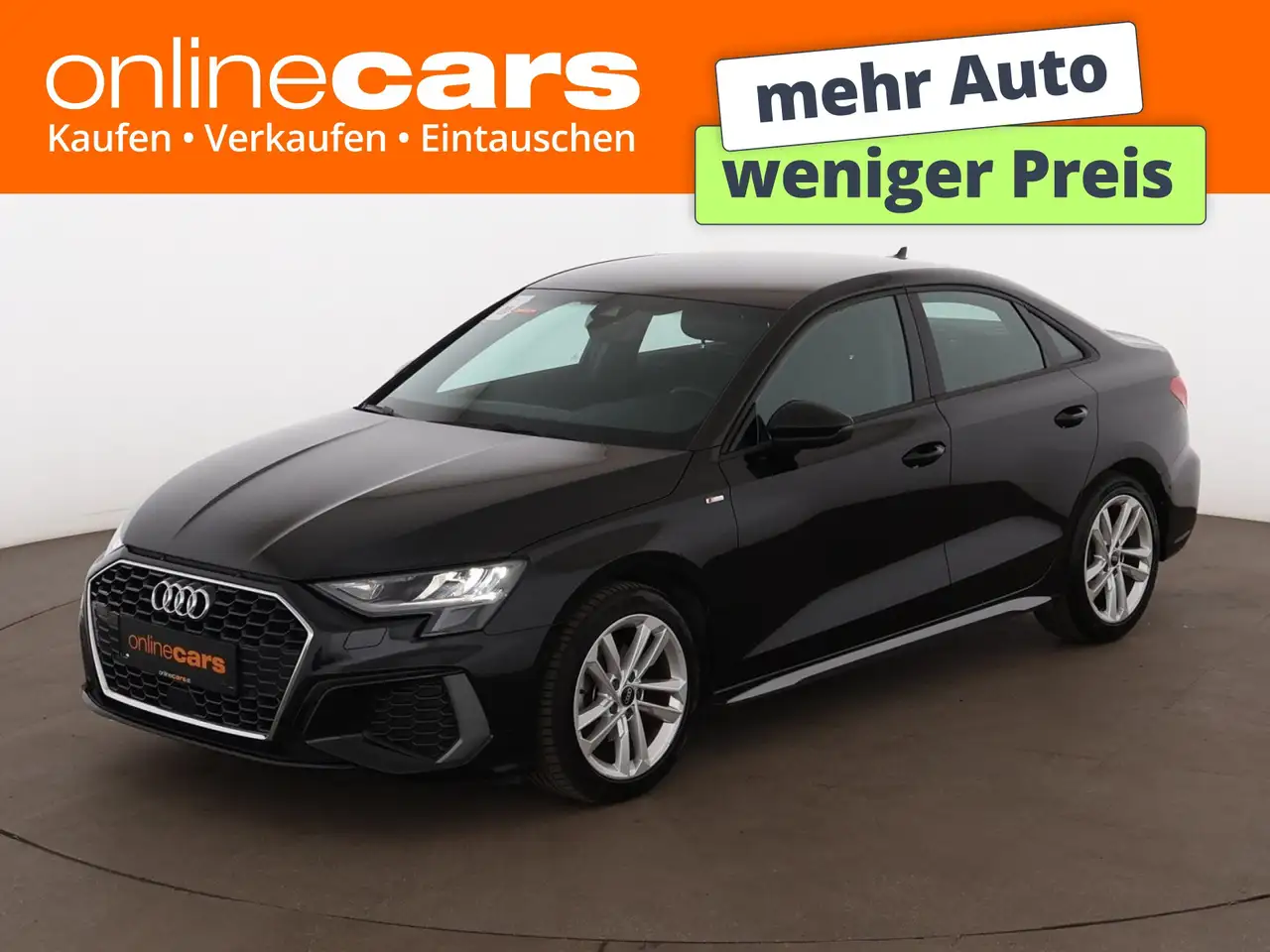Audi A3 Limousine 35 TDI S-Line Aut AHK LEDER NAVI PDC — photo 1 of 29
