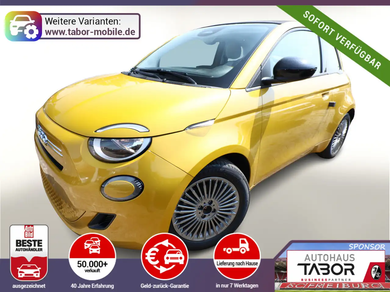 Fiat 500C 500 Cabrio ICON SHZ Kam CarP PDC 16Z UVP-26%* — photo 1 of 15