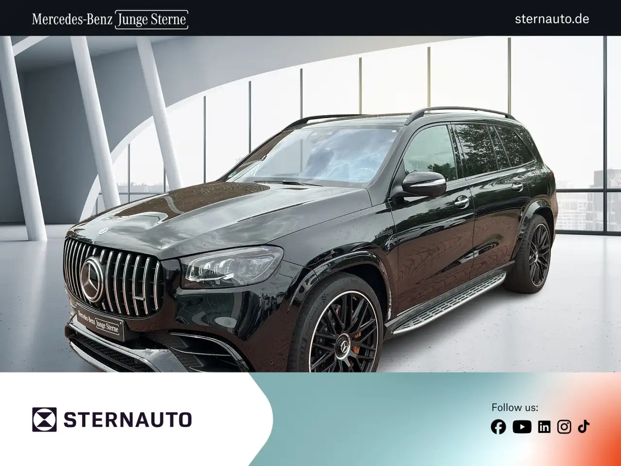 Mercedes-Benz GLS 63 AMG GLS 63 4M+ PanoD Distr 360K Sound AHK Performance — photo 1 of 15