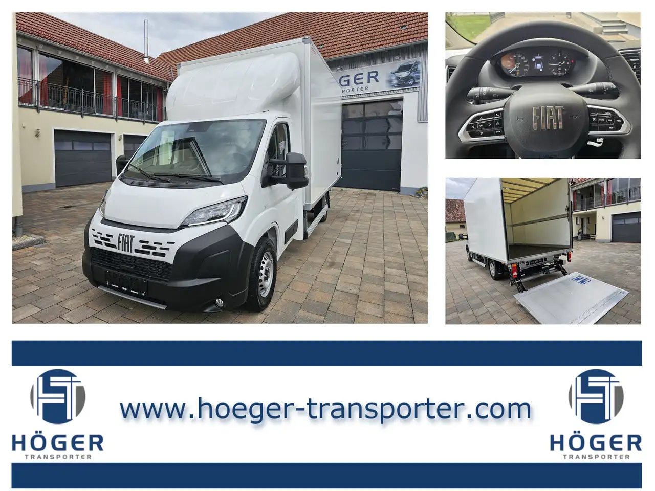 Fiat Ducato 35 MAXI 180 Koffer LBW Bär LED Navi AHK — photo 1 of 40
