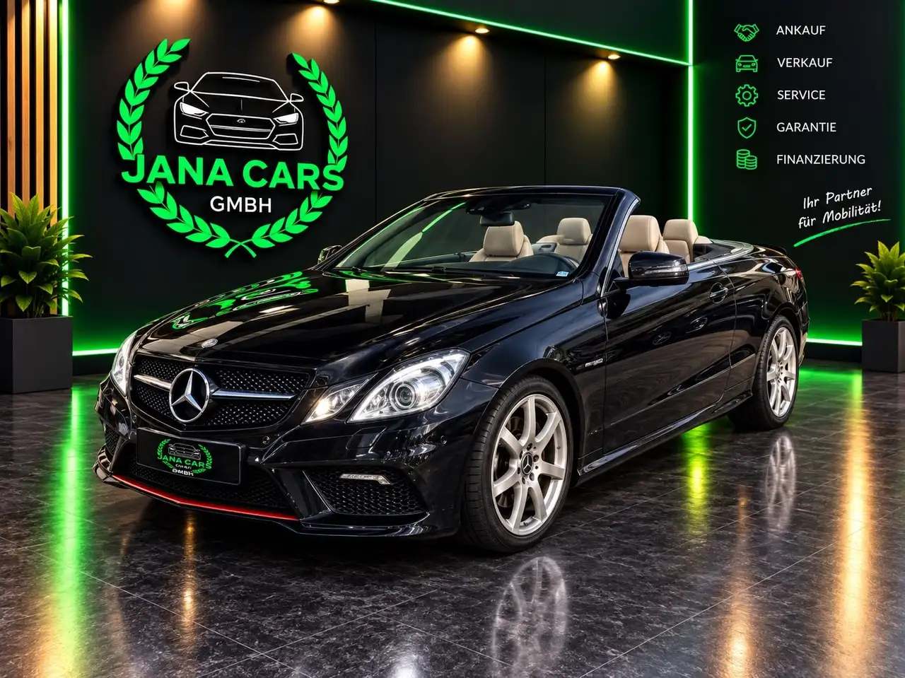 Mercedes-Benz E 200 200 CGI Cabrio AMG Line Ambiente Carplay — photo 1 of 40