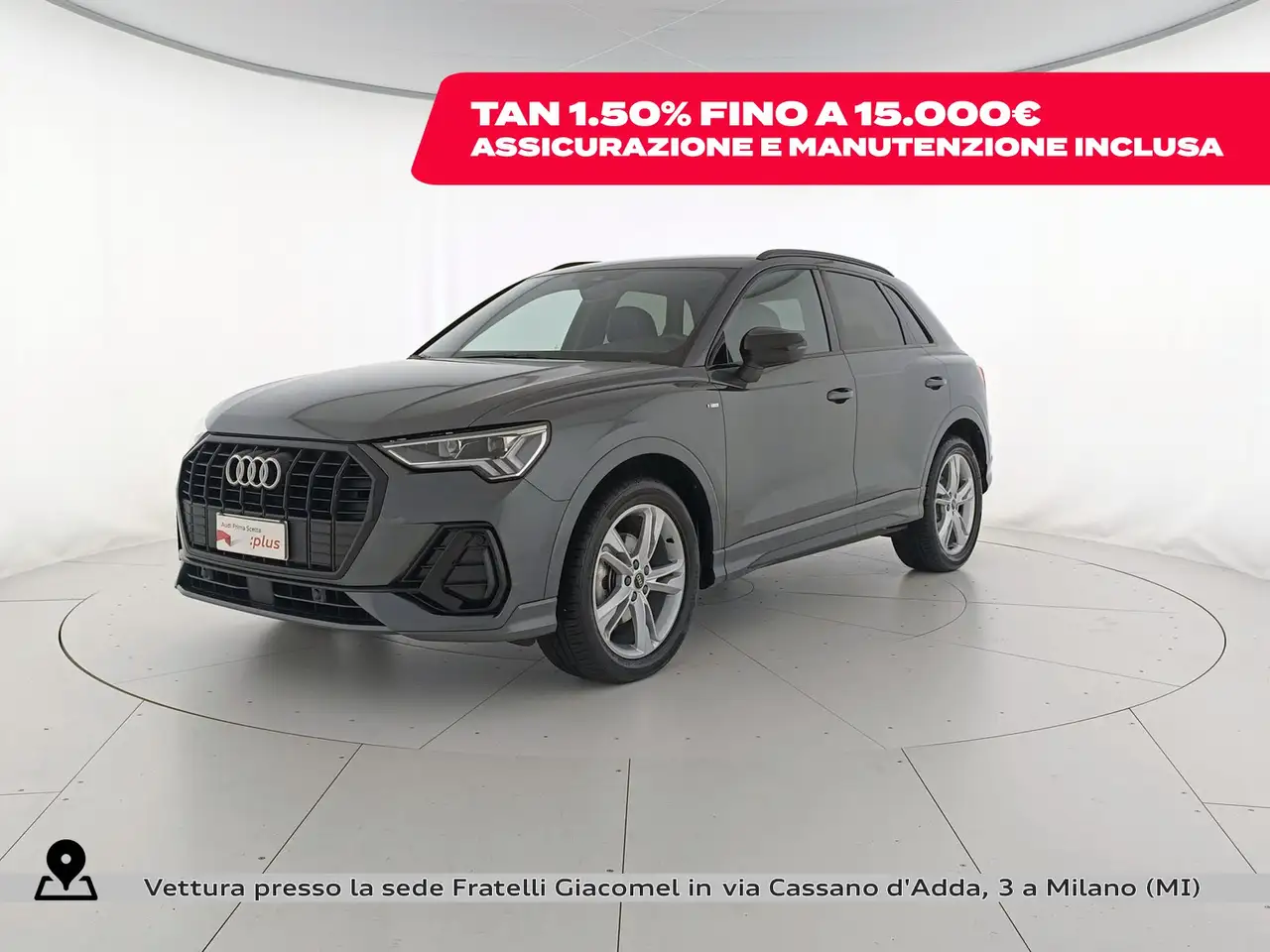 Audi Q3 35 2.0 tdi s line edition s-tronic — photo 1 of 14