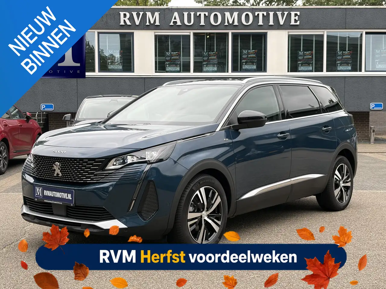 Peugeot 5008 1.2 GT HYBRID 136 7 PERSOONS| VAN:33.900,- VOOR:29 — photo 1 of 26