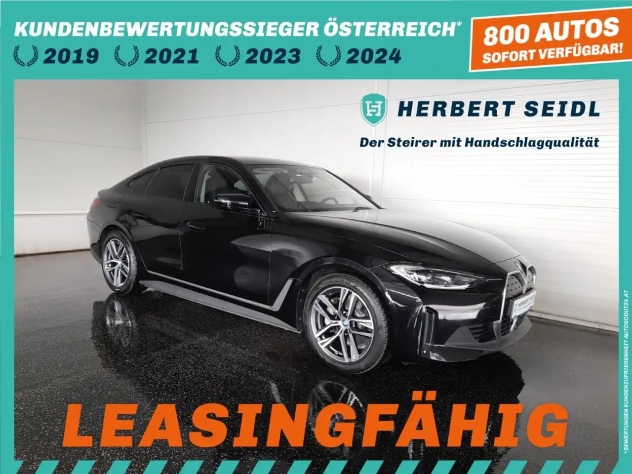 BMW i4 GC "SPORT" eDrive40 80,7kWh Aut. *VOLL LED / NAVI / WIDESCREEN / 18 ZOLL / SPORTTEILLEDER / KAMERA / SOUND SYSTEM* — photo 1 of 22
