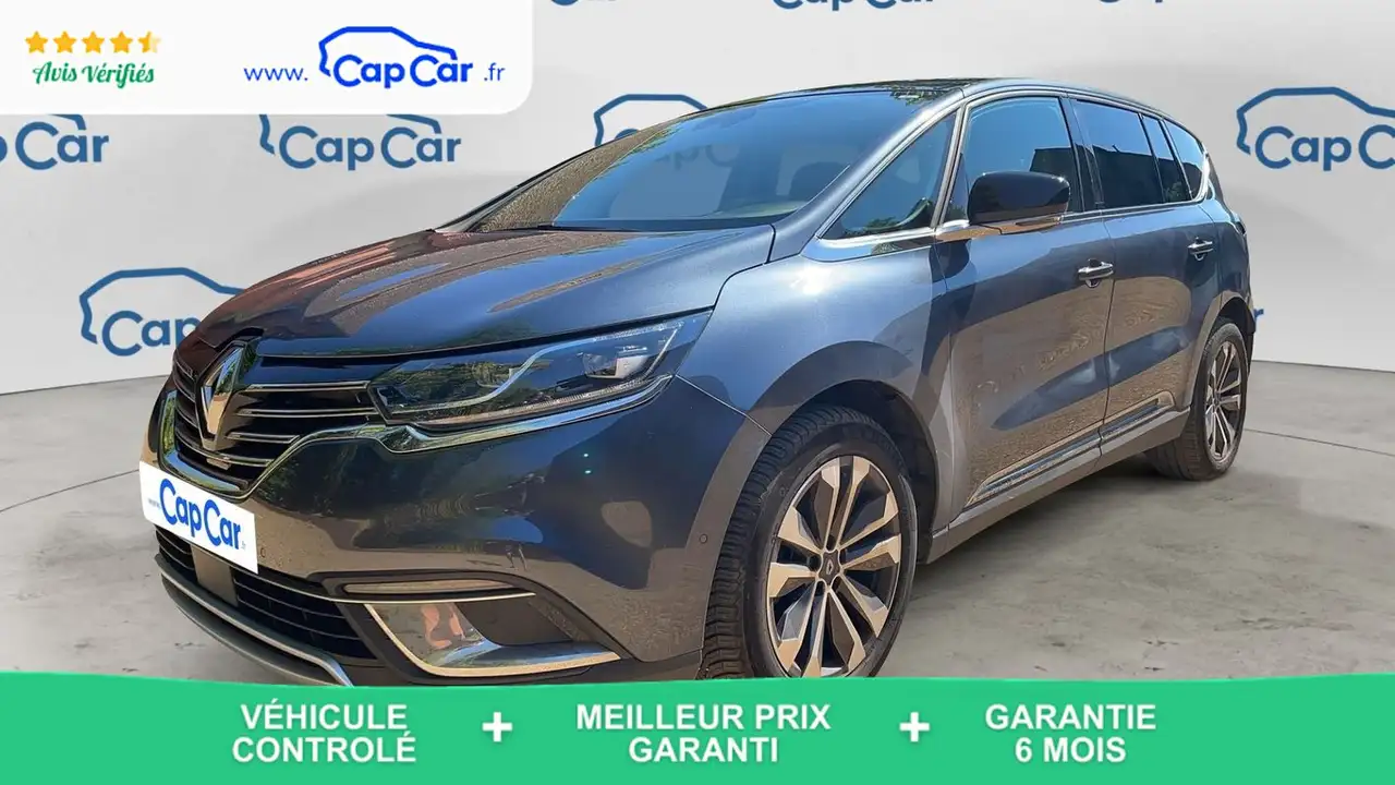 Renault Espace V Blue dCi 160 EDC Evolution - Première main 7 places — photo 1 of 29