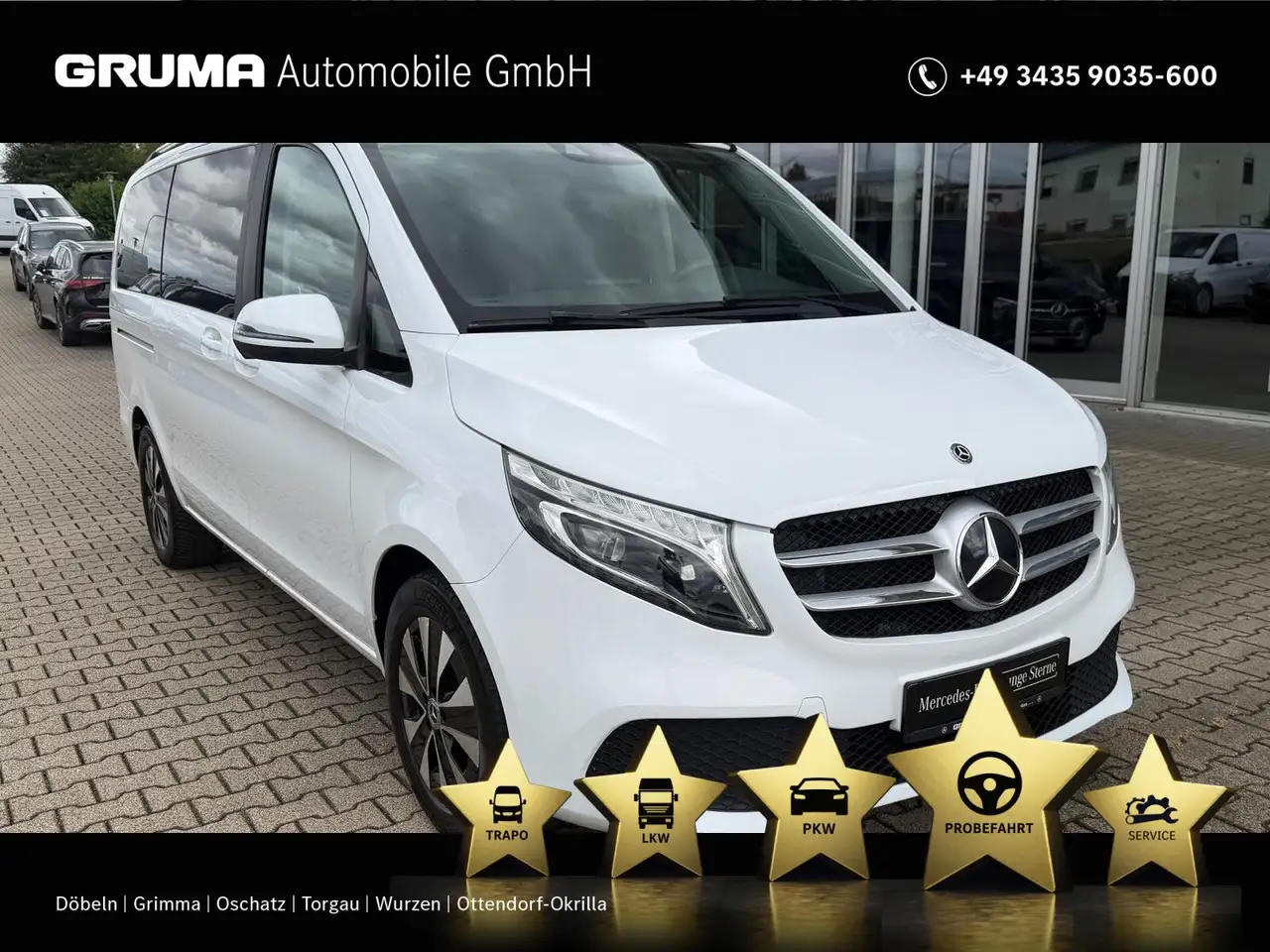 Mercedes-Benz V 300 V 300 d Lang STANDHZG+AHZV+LED+NAVI+7-SITZE+ — photo 1 of 27