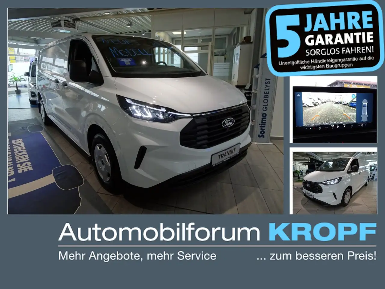 Ford Transit Custom Kasten Trend 320 L2 HANDWERKER-EDIT — photo 1 of 20
