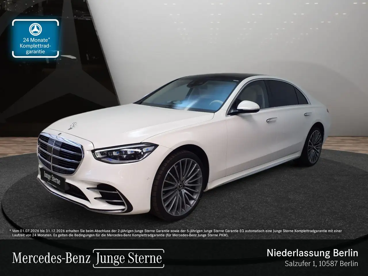 Mercedes-Benz S 400 d L 4M AMG+PANO+360+DIGITAL-L+BURMESTER3D+TV — photo 1 of 20