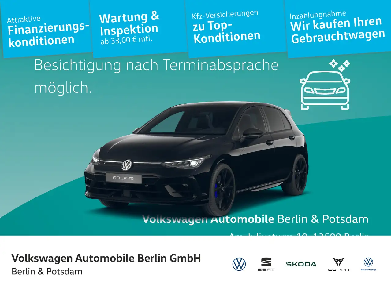 Volkswagen Golf VIII 2.0 TSI R 4Motion DSG Navi Pano LED — photo 1 of 11