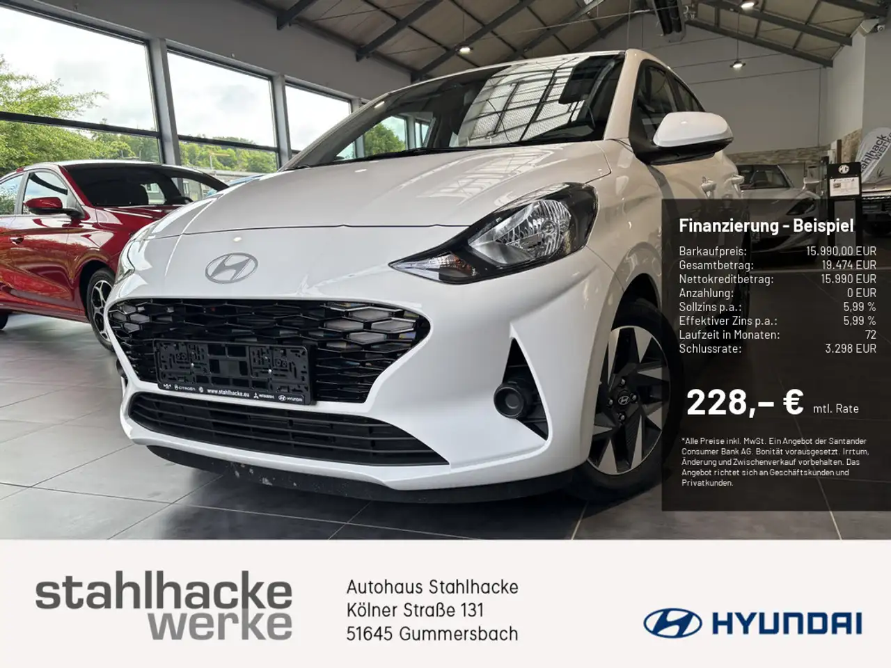 Hyundai i10 FL 1.0 Benzin (63 PS) 5-MT 2WD Trend — photo 1 of 15